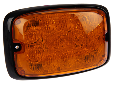 Axixtech LED märgutuli, R6, 170×109 mm, kollane, 12-24 V