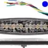 Axixtech LED märgutuli, kahevärviline, SM6-D, 137×42 mm, kollane-sinine, 12-24 V