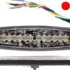 Axixtech LED märgutuli, kahevärviline, SM6-D, 137×42 mm, punane, 12-24 V, 1603-300664