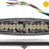 Axixtech LED märgutuli, kahevärviline, SM6-D, 137×42 mm, kollane, 12-24 V