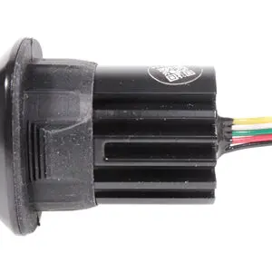 Axixtech LED märgutuli, CR06, 37×37 mm, sinine, 12-24 V 3