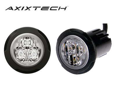 Axixtech LED märgutuli, UR03, valge, 12-24 V