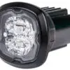 Axixtech LED märgutuli, CR06, 37×37 mm, punane, 12-24 V