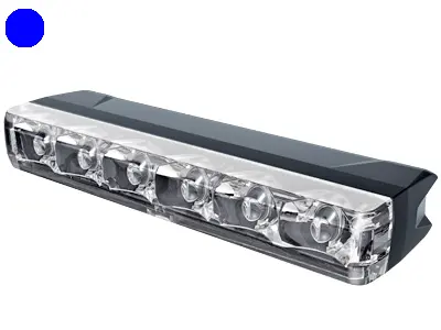 Axixtech LED märgutuli, ED6, 86×13 mm, sinine, 12-24 V