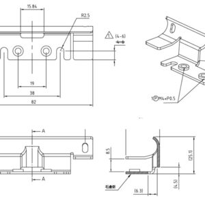 Axixtech reguleeritav klamber, ED6 2