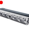 Axixtech LED märgutuli, ED6, 86×13 mm, sinine-punane, 12-24 V