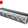 Axixtech LED märgutuli, ED6, 86×13 mm, sinine-punane, 12-24 V