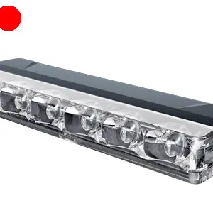 Axixtech LED märgutuli, ED6, 86×13 mm, sinine-punane, 12-24 V