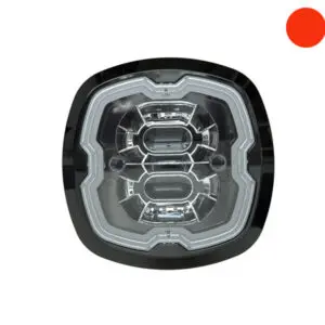 Axixtech LED märgutuli, kahevärviline, CR06-D, 37×37 mm, 12-24 V, 1603-300740