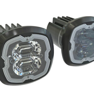 Axixtech LED märgutuli, kahevärviline, CR06-D, 37×37 mm, 12-24 V, 1603-300741 2