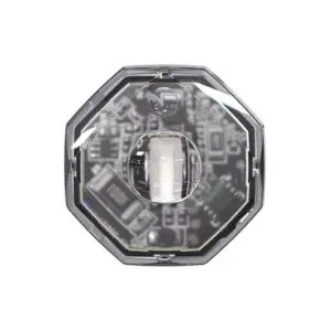 Axixtech LED märgutuli, OF01, 22×22 mm, kollane, 12-24 V