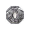 Axixtech LED märgutuli, OF01, 22×22 mm, 12/24 V