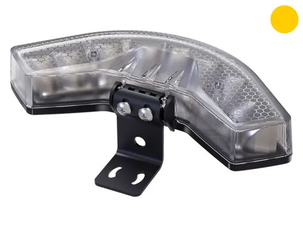 Axixtech LED märgutuli, OV9, 185×82 mm, kollane, 12-24 V