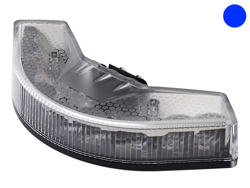 Axixtech LED märgutuli, OV9, 185×82 mm, sinine, 12-24 V 2