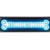 OPTIBEAM Dark Phantom SX6, 113×28 mm, sinine, 12-24 V