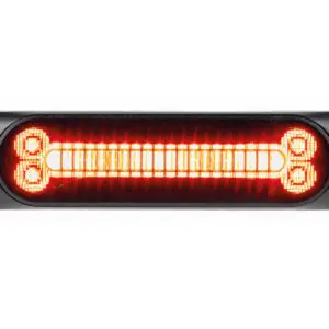 OPTIBEAM Dark Phantom SX6, 113×28 mm, punane, 12-24 V