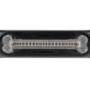 OPTIBEAM Dark Phantom SX6, 113×28 mm, punane, 12-24 V 2