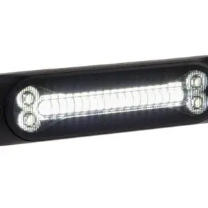 OPTIBEAM Dark Phantom SX6, 113×28 mm, valge, 12-24 V 3