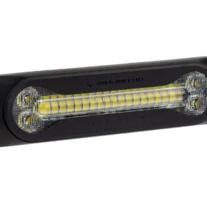OPTIBEAM Dark Phantom SX6, 113×28 mm, valge, 12-24 V 4