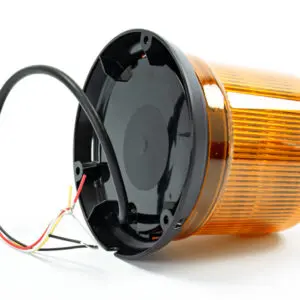 Axixtech LED vilkur, B14, 142×128 mm, kollane, 12-24 V 2