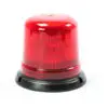Axixtech LED vilkur, B14, 142×128 mm, punane, 12-24 V