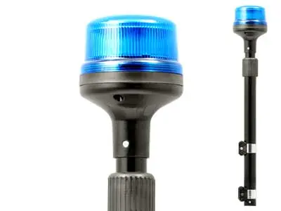 Axixtech LED vilkur, teleskoop, B16