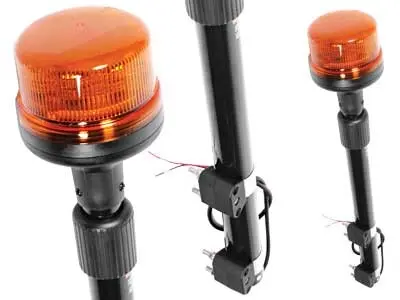 Axixtech LED vilkur, teleskoop