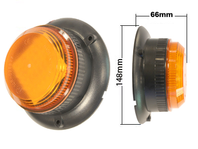 LED märgutuli, 148×63 mm