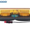 ECCO LED vilkurpaneel, Blaze Ii, 400×210 mm, kollane, 12-24 V, 1603-601204