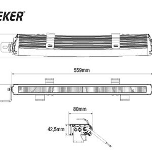 LED bar Seeker Ultima 20 Curved 7