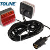 Autoline LED-tagatulede kmpl., 12 V, 1606-20009