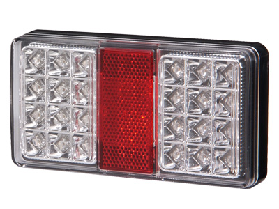 Autoline LED tagatuli, 150×80 mm