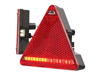 WAS LED haagise tagatuli, vasak, 145×163 mm, 10-36 V, 1606-27724