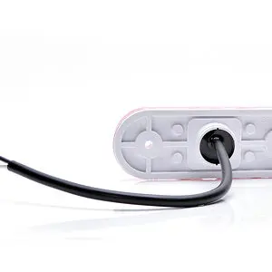 WAS LED ääretuli, 114×40 mm, punane, 12-24 V 2
