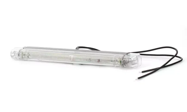 WAS LED ääretuli, 237×21 mm, valge, 12-24 V