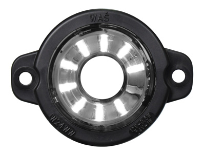 WAS LED ääretuli, valge, 12-24 V, 1606-27741