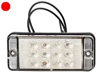 WAS LED-Tagumine udutuli, 107×47 mm, 12-24 V, 1606-27751