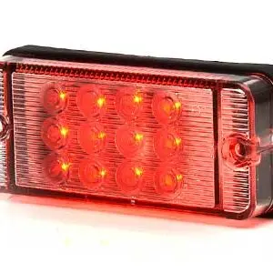 WAS LED-Tagumine udutuli, 107×47 mm, 12-24 V, 1606-27751 2