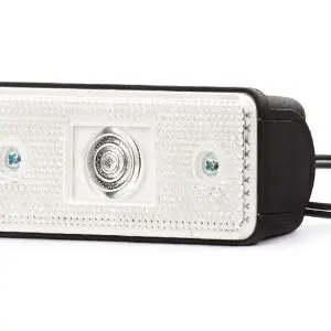 WAS LED ääretuli, 109×49 mm, valge, 12-24 V
