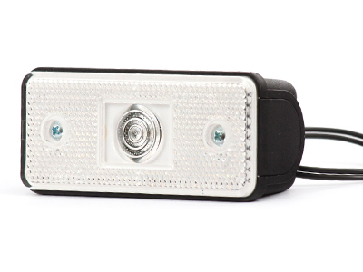 WAS LED ääretuli, 109×49 mm, valge, 12-24 V