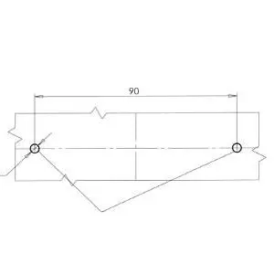 WAS LED tagatuli, 107×47 mm 5