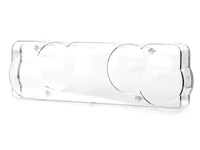 WAS LED-tagatule klaas, 480×147 mm