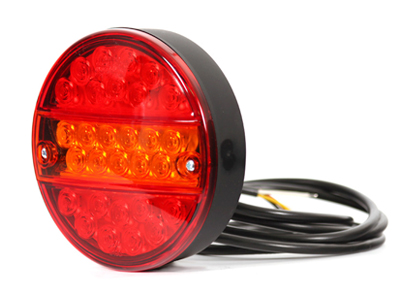 WAS LED tagatuli, 142×50 mm