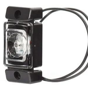 WAS LED ääretuli, 72×32 mm, valge, 12-24 V