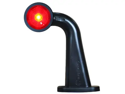WAS LED ääretuli, parem, 182×158 mm