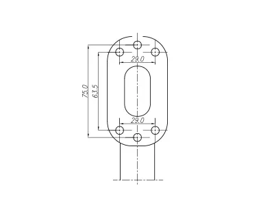 WAS LED ääretuli, vasak, 108×135 mm 3