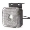 WAS LED ääretuli, 65×65 mm, valge, 12-24 V