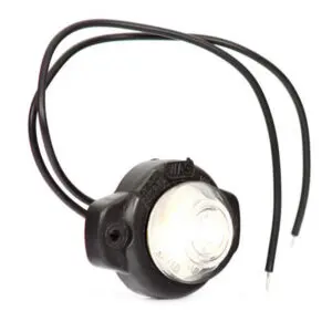 WAS LED ääretuli, 58×27 mm, valge, 12-24 V 2