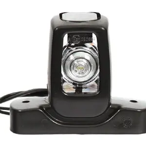 WAS LED ääretuli, 84×103 mm, valge-punane, 12-24 V