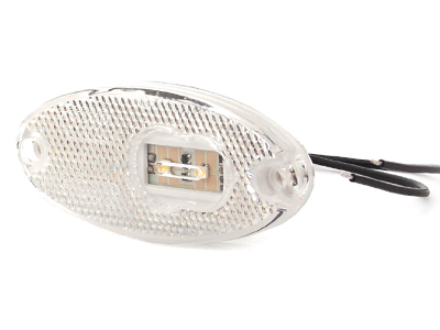 WAS LED ääretuli, 102×46 mm, valge, 12-24 V
